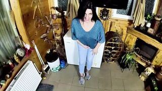 Watch The Bad Guy dominate MilfyCalla's curvy body and wet mouth with his cam and cum-filled puffy jean - 4 image