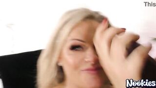 Blonde MILF Niki interrupts gaming session to get pounded hard by Mr Longwood's big cock - 7 image