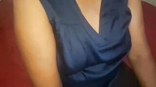 Watch this busty Asian maid with natural big boobs get naughty on camera - 12 image
