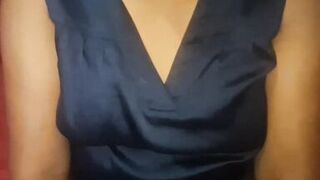 Watch this busty Asian maid with natural big boobs get naughty on camera - 13 image