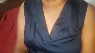Watch this busty Asian maid with natural big boobs get naughty on camera - 6 image