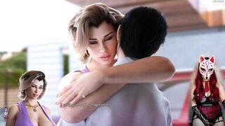 Watch Apocalust #5's steamy upskirt action with big-titted milf and her gaming buddy! - 9 image