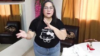 Watch El Makinon's natural tits and ass get pounded hard in the jacuzzi by Licenciada Angie milf50 - 4 image