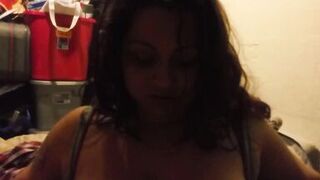 Hot MILF's titties get drilled hard and sloppy while giving a sloppy throat fuck - 5 image