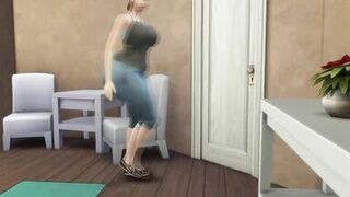 Hot MILF Boss gets her bubble butt bouncing in The Sims 4 Machinima: The Sinners Ep. 13 - Hot Mom Boss Gets Her Big - 12 image