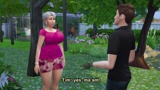 Hot MILF Boss gets her bubble butt bouncing in The Sims 4 Machinima: The Sinners Ep. 13 - Hot Mom Boss Gets Her Big - 5 image