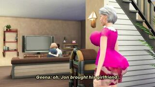 Hot MILF Boss gets her bubble butt bouncing in The Sims 4 Machinima: The Sinners Ep. 13 - Hot Mom Boss Gets Her Big - 6 image