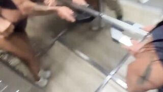 Watch Pedro Caliente pound Viviana Anny's tight pussy while she's on the trainer's table - 9 image