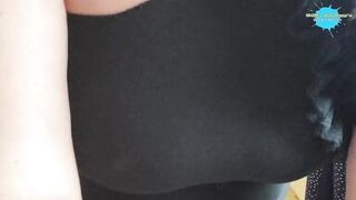 Watch horny MILF in PVC pleasure herself in homemade POV video - 11 image