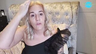 Watch horny MILF in PVC pleasure herself in homemade POV video - 13 image
