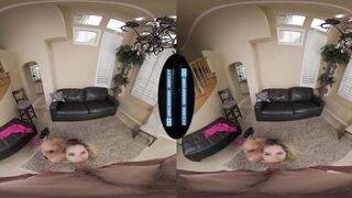 Flexible MILF Briana Moon Strips & Spreads Wide for You in Virtual Reality - 10 image