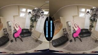 Flexible MILF Briana Moon Strips & Spreads Wide for You in Virtual Reality - 3 image