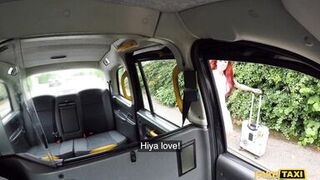 Watch Jennifer Keelings take on Antonio Black's BBC in a taxi cab in hardcore doggystyle action - 1 image