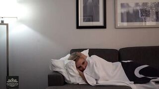 Watch Peeping Neighbor finger & fuck Roommate in hot wet fantasy with captions - 1 image