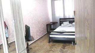 Konstanzia, the blonde MILF, squirts while fingering herself in the bedroom - 1 image