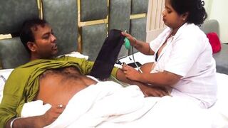Mampi seduces patient with her massive tits & gives a steamy POV sex treatment