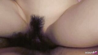 Watch Zarmen Jiro & Hitomi Hayama's Japanese pussies get creamed in rough uncensored POV action - 15 image