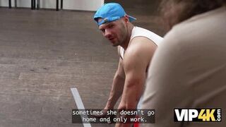 Nikita Vip4k cheats on her husband with three horny guys while VIP4K watches - 4 image
