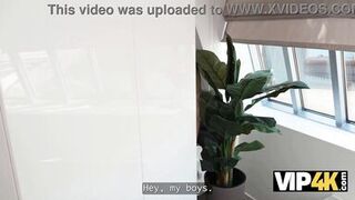 Nikita Vip4k cheats on her husband with three horny guys while VIP4K watches - 7 image