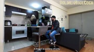 Curvy Latina MILF Andreina Fonseca gets down and dirty with her boyfriend's BFF in hardcore doggystyle action - 1 image