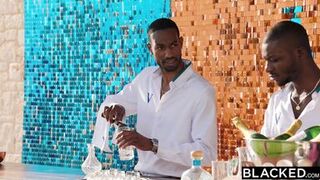 BLACKED BossLady MILF Brandi Takes On 2 BBCs At Hotel Vixen - 4 image