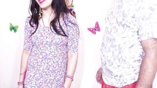 Extreme Tight Ass Angry Aunty Romance with Neighbour Boy During Electrician Fault Repairing with Hindi audio