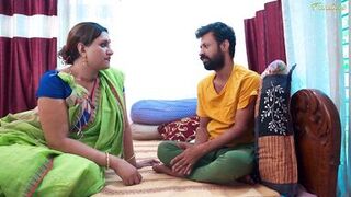Hot big boobs desi look Indian Bhabhi seduces devar - 3 image