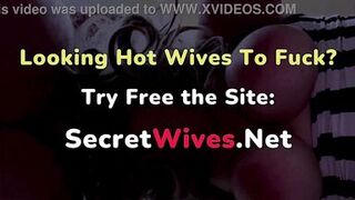 Greedy blowjob, milf bbw suck my big cock - Delicious busty milf swallowing a big cock, her husband went to work, but she came to have some fun with me - 8 image