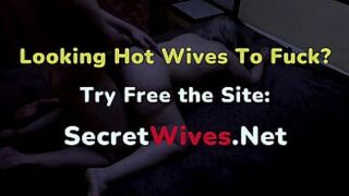 Hot chubby milf naked in the bathroom, come here on the bed and ride my dick and then I'll fuck you doggystyle