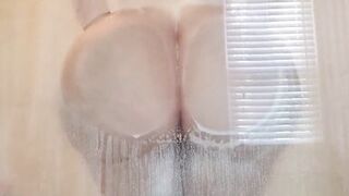 Big Ass StepMom in the Shower