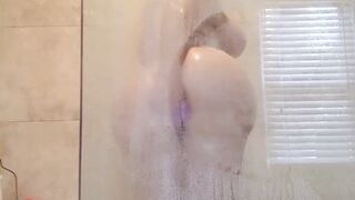 Big Ass StepMom in the Shower