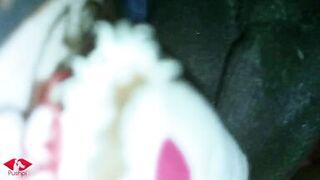 Hot Pushpi Bhabhi fucked in Night and husband cums inside her ...