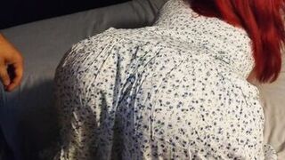 OH MY GOD I'M GONNA CUM CREAMPIE MY PUSSY Fuck Pawg Petite Milf with a Big Fat Ass Bouncing on my Dick Creamy Wet Sex Love Hot