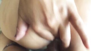 amateur chubby big ass milf gets cum in face after sex