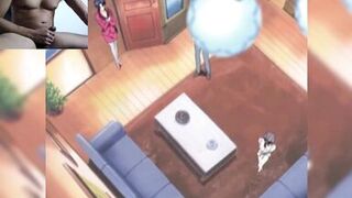 Perverted stepson takes the opportunity to fuck his stepmother's sister who begins to feel jealous. episode 04 UNCENSORED HENTAI - 14 image