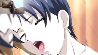 Perverted stepson takes the opportunity to fuck his stepmother's sister who begins to feel jealous. episode 04 UNCENSORED HENTAI - 7 image