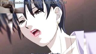 Perverted stepson takes the opportunity to fuck his stepmother's sister who begins to feel jealous. episode 04 UNCENSORED HENTAI - 9 image