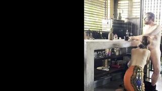 This Morning (perfect Quickie in the Kitchen):)