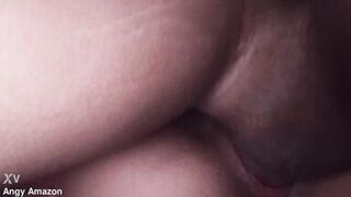 my neighbor came when i was taking a bath and fucks my mouth before creampying my pussy