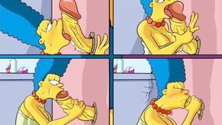 Housewife Received An Unusual Gift On Valentine's Day. A Large Venous Dick Was Sticking Out Of The Wall, Which Was Ready To Fill Her Ass Hole With A Powerful Stream Of Hot Sticky Sperm / Comic - 3 image