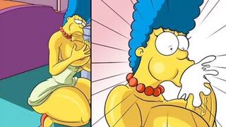 Housewife Received An Unusual Gift On Valentine's Day. A Large Venous Dick Was Sticking Out Of The Wall, Which Was Ready To Fill Her Ass Hole With A Powerful Stream Of Hot Sticky Sperm / Comic - 4 image