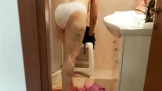 i spy rec my stepmother #5 (real spy-amateur compilation of a shy and caste milf)