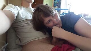 Ukrainian Milf Blowjob, Doggystyle Sex, Vaginal and Anal Creampie, Cum In Mouth, Swallow - 12 image