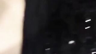 Sex after photo shoot in black mini dress with my sexy wife Alexis