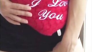 Sex after photo shoot in black mini dress with my sexy wife Alexis