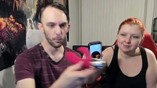 Rabbit Vibrator with Wireless Camera Unboxing and Masturbation - 1 image