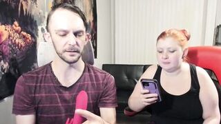 Rabbit Vibrator with Wireless Camera Unboxing and Masturbation