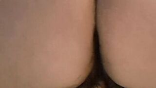 hot wife putting a dildo until she finishes