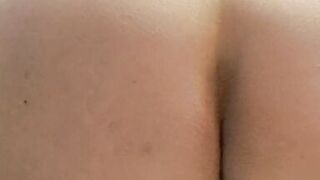 hot wife putting a dildo until she finishes