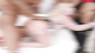 I got fucked by 7BBC, my first interracial DAP gangbang with pissing drinking and cum Swallow - 7 image